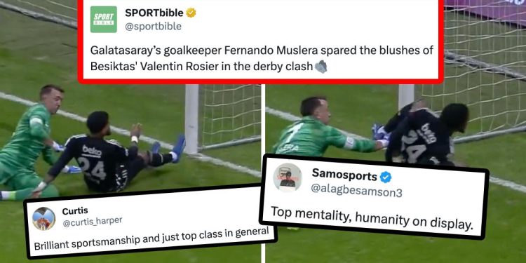 Muslera’nın Rakibi Rosier’in Sakatlanmasını Önlediği Anlar Dünya Basınının Gündeminde